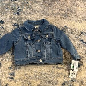Charming Blue Denim Kids Jean Jacket